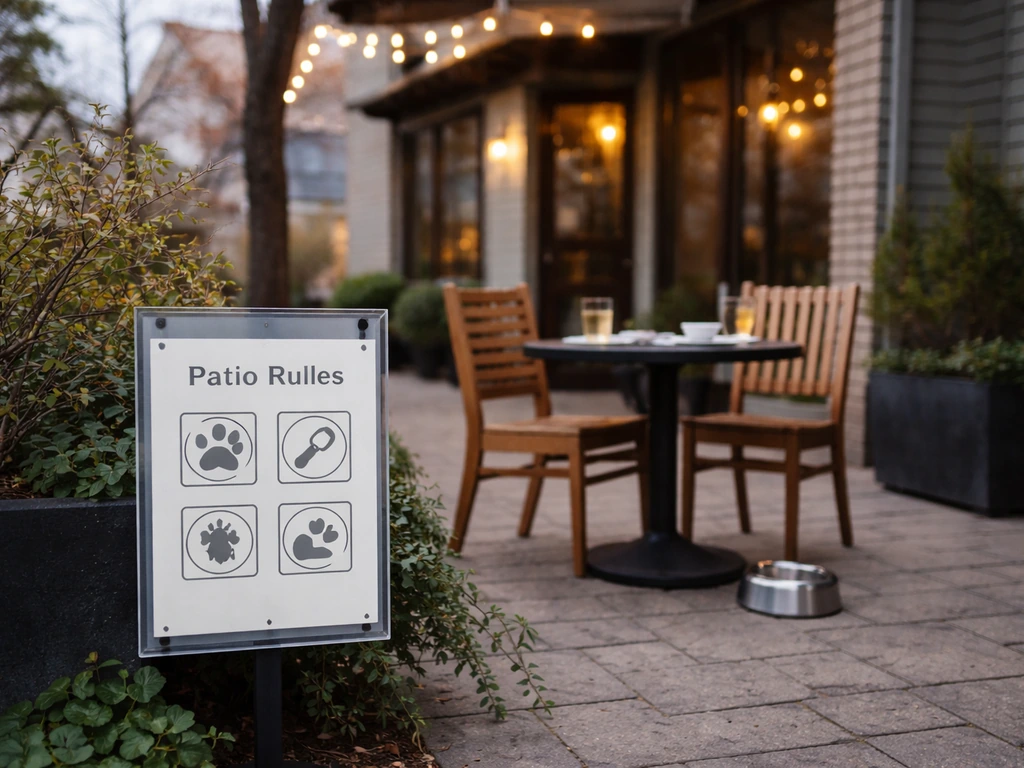 Are Dogs Allowed on Restaurant Patios in Michigan