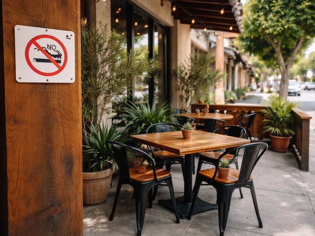 Is Smoking Allowed on Restaurant Patios in California?